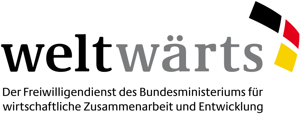 Weltwärts Logo.svg  - Hilfe vor Ort